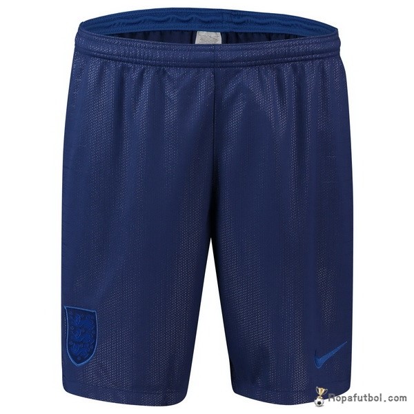 Pantalones Inglaterra Replica Primera Ropa 2018 Azul